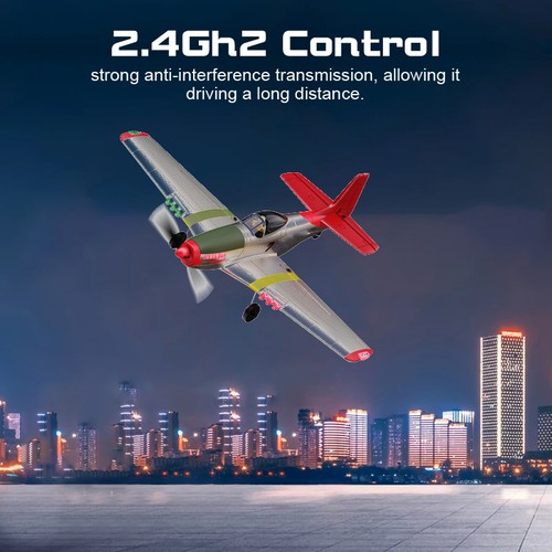Mustang warbird glider - rc,